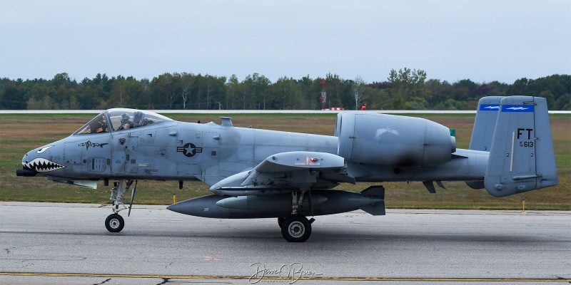 TREND73
79-0613 / A-10C	
74th FS / Moody AFB, GA
9/24/25
Keywords: Military Aviation, KPSM, Pease, Portsmouth Airport, A-10C Warthog, 74th FS