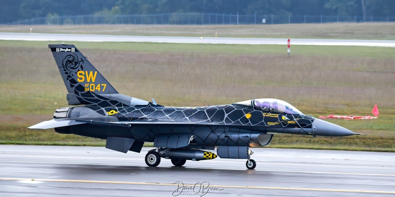 VIPER1 departs back to Shaw AFB
94-0047 / F-16	
F-16 Demo Team / Shaw AFB, SC
9/11/23
Keywords: Military Aviation, KPSM, Pease, Portsmouth Air Show, F-16C, Viper Demo Team