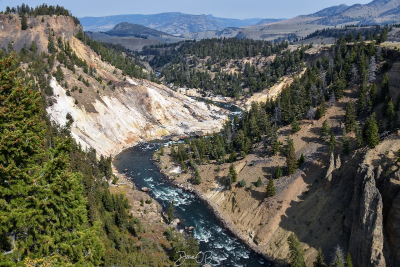 Yellowstone River 
Yellowstone River from Tower Falls Trail overlook
Yellowstone NP, WY
9/2/24
Keywords: Yellowstone National Park, Yellowstone River, Hayden Valley