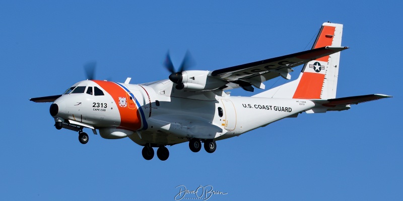 USCG2313
HC-144A / 2313	
USCG / Cape Cod
9/23/22
Keywords: Military Aviation, KPSM, Pease, Portsmouth Airport, HC-144, Ocean Sentry